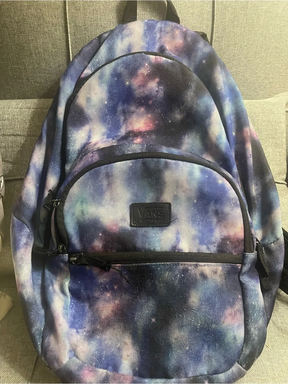 Vans Nebula Print Backpack - Blue, Purple, Pink